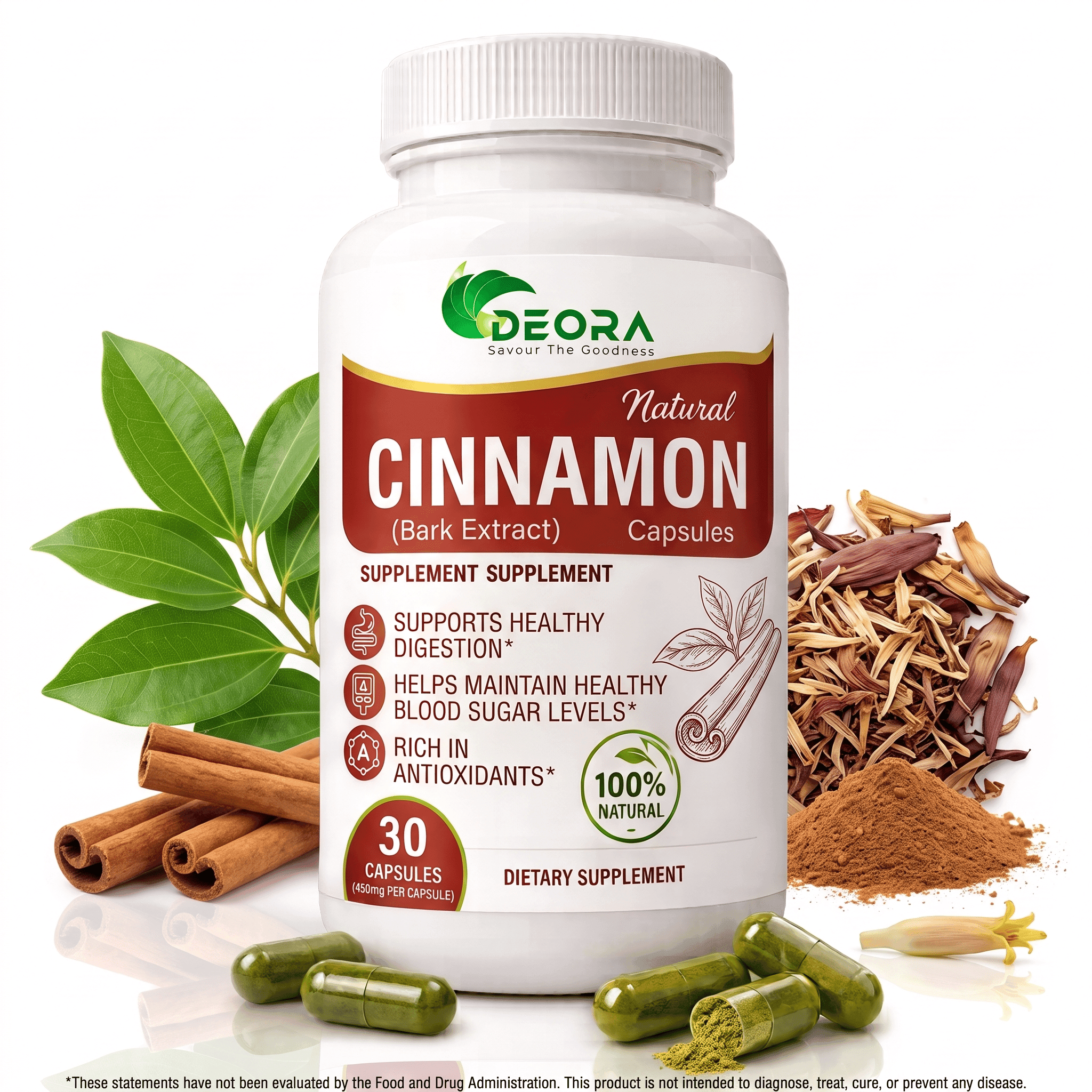 Ceylon Cinnamon Capsules